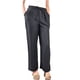 thumbnail image 3 of Palazzo Verano Tipo Lino Pantalón Mujer Algodón Cintura Elasticada 615, 3 of 5