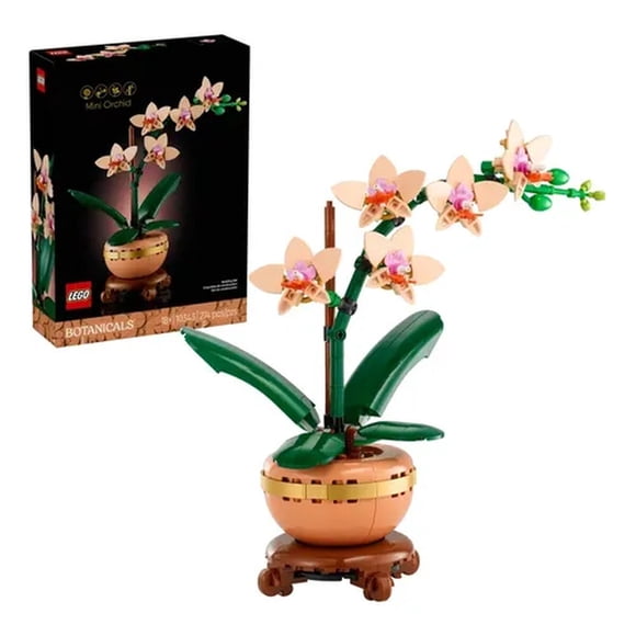 LEGO Botanicals Orquídea Mini 10343 Set Adultos 608pzs