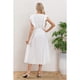 thumbnail image 3 of Vestido Largo Primavera Mujer Semi Formal Casual Botones 339, 3 of 3