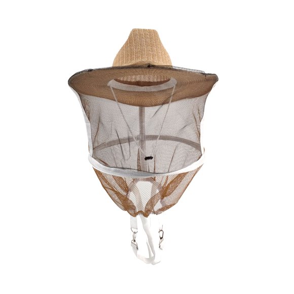 Sombrero NIZEFEI para Apicultura con Velo Protector de 64 cm