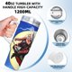 thumbnail image 5 of Vaso Térmico de Acero Inoxidable Abracadabra con Asa 40 oz, 5 of 6