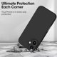 thumbnail image 4 of Carcasa Funda Silicona Negra para iPhone 14 Pro Max con Interior de Microfibra, 4 of 4
