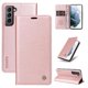 thumbnail image 1 of Funda Billetera de Cuero para Samsung Galaxy S21 con Tarjetero y Soporte - Tapa Magnética Rosa, 1 of 6