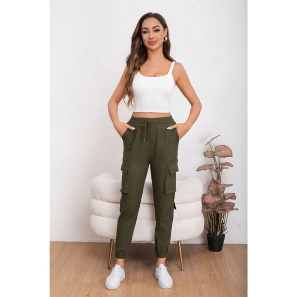 Pantalones Mujer Leggins Cargo Elasticados Tela Jeans 2010