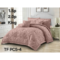 Tecnocasa - Cubrecama De Verano Semi Acolchado Diseño Flores Plaza Y Media