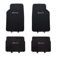 Jj Group - Pisos De Goma Marca Peugeot Para Vehículos 4 Piezas