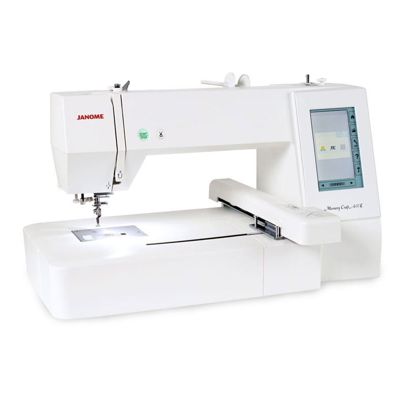 Janome - Máquina Bordadora Mc400E Blanco