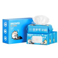 Toallitas Para Mascotas Furmini Sin Fragancia, Hipoalergénicas, 400 Unidades