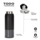 thumbnail image 5 of Termo Botella Termica Acero Inox Hydrotek 750ml 2-1 negro, 5 of 7