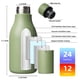 thumbnail image 3 of Botella De Agua De 355 Ml De Acero Inoxidable Aislada, 3 of 6