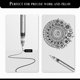 thumbnail image 4 of Set de 4 Rotuladores de Pintura Pinturale Arts 0,7 mm y 0,5 mm, 4 of 7