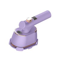 Bothyi - Plancha De Vapor De Viaje, Seca Y Húmeda, Pequeña, De Mano, Para Vestidos, Hogar, Viajes, Color Morado