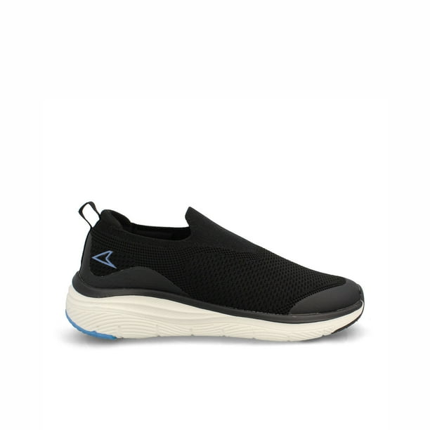 Zapatilla Hombre Helca Slip Negro blanco