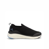 Zapatilla Hombre Power Helca Slip Negro-Blanco