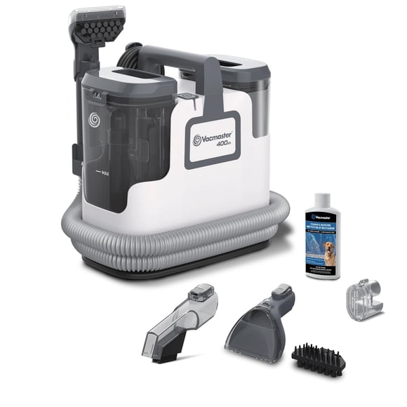Limpiador de manchas portátil Vacmaster Serie 400 para alfombras y tapicería