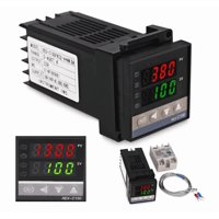 Genérica - Termostato Controlador Temperatura Pid Rex-C100 0-400°C