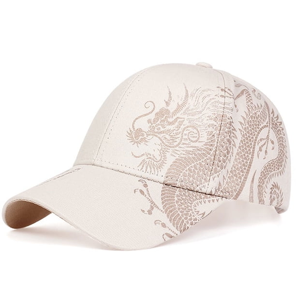 Men's Dragon Design Baseball Cap,3 Colors Available