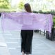 thumbnail image 1 of suxuMhao Chal de Encaje Calado, Chal de Noche, Chal con Borlas, Chal de Boda, Chal con Bufanda, Decoración de Vestido Casual Diaria, Morado Claro, 24.8 X 72.8 Pulgadas (Incluye Longitud de Borlas),, 1 of 2