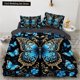 thumbnail image 1 of x459 Bed SheetsLuxury flower Bedding Set Cartoon Comforter Sets Twin Full Size Duvet Cover Set Kids Girls White Bed Linen 3-Piece Bedding Set (1 Duvet Cover + 2 Pillow Shams) nj459, 1 of 5