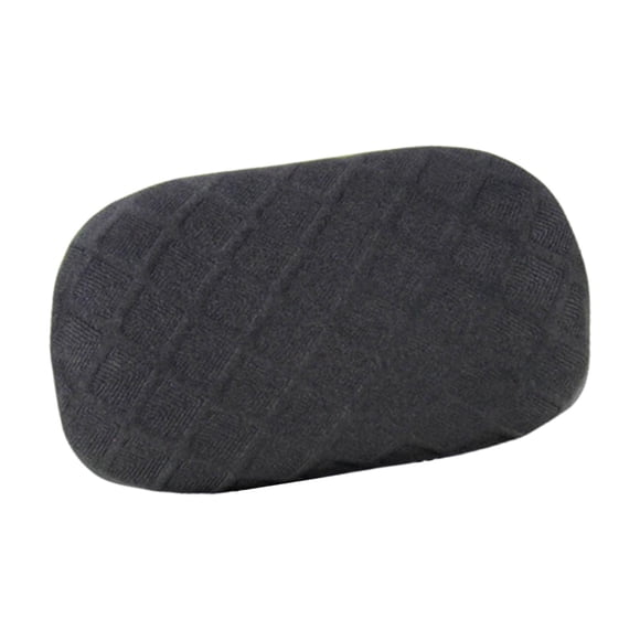 Poliéster Silla De Oficina Fundas De Almohada Para La Cabeza Estiramiento Ajustado Extraíble Negro