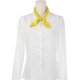 thumbnail image 2 of INSPIRE CHIC Bufandas de Satén Sólidas para Mujeres de Regreso a Clases 20" Pequeño Cuadrado Pañuelo de Cuello Amarillo 19.7x19.7''(LxW), 2 of 5