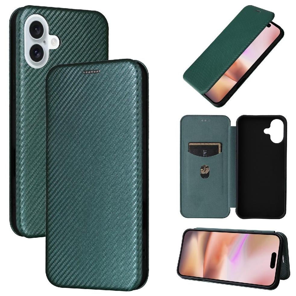 Foxdock - Funda Flip Para Iphone 16 Plus - Funda Magnética De Negocios, Funda Protectora Delgada