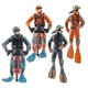thumbnail image 2 of 4x Figura De Buzo En Miniatura Modelo Océano Decoración De Aventura Accesorios Para Tanque De Peces, 2 of 5