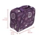 thumbnail image 2 of Juego de equipaje Rockland Fashion Softside Upright, morado, 2 piezas, 2 of 7