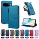 thumbnail image 4 of Funda con Billetera para [Google Pixel 11] con Bolsillo Zipper y Tarjetero Azul lago, 4 of 6
