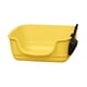 thumbnail image 5 of Caja de arena para gatos Inodoro para gatos Caja de arena Suministros para mascotas Fácil de transportar con lados altos con pala Inodoro para gatitos Amarillo, 5 of 5
