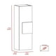 thumbnail image 3 of Mueble Organizador De Baño Vanguard Rovere Y Blanco, 3 of 3