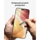 thumbnail image 4 of Protector de Pantalla ZAGG Glass Elite para iPhone 17 Pro Max 5X Más Resistente, 4 of 9