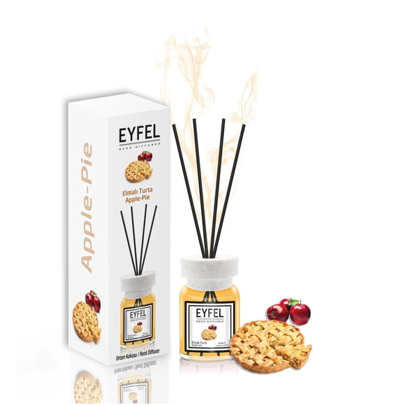 Eau de parfum Reed Diffuser eyfel con galletas de chocolate, 120 ml