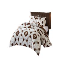 Genérico - Cobertor De Jacquerd Cutting Con Chiporro King 250X270Cm Color Blanco B15