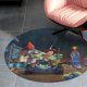 thumbnail image 4 of Toy Story / Historia de Juguetes Alfombra Redonda de Felpa Coral, Antideslizante, No Desprende Pelusas, Lavable y Duradera para Salón, Dormitorio y Habitación de Niños 60cm, 4 of 6