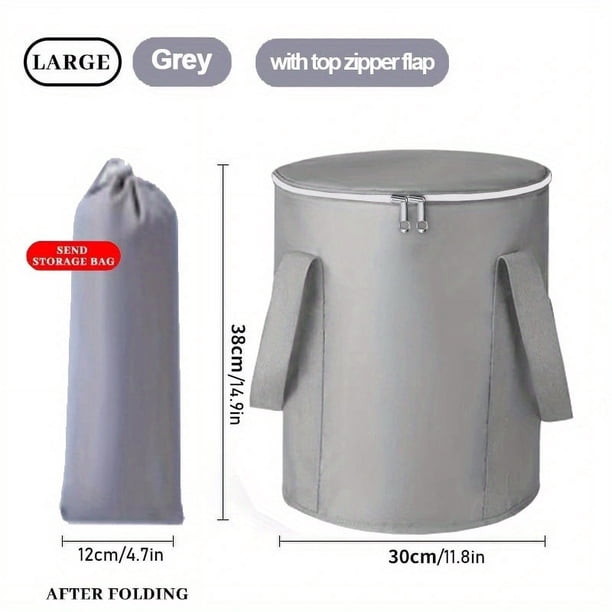 Relax and Refresh Anywhere with our Collapsible Foot Bath Basin - Portable, Washable, and Stylish! Perfect for Traveling, Camping, and Outdoor Activities. Available in Pink, Blue, and Grey. Best Gifts