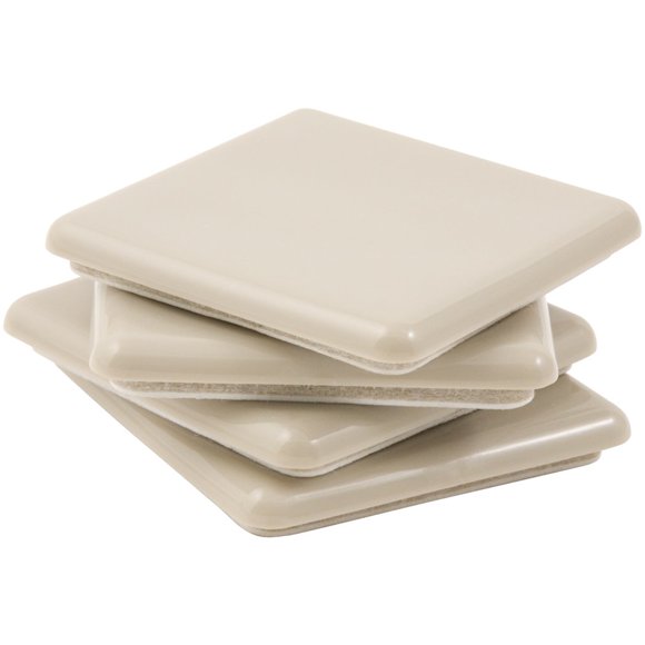 Deslizadores para muebles Super Sliders, autoadhesivos, 6,4 cm, set de 4