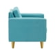 thumbnail image 5 of Sofa Retro 1c Felpa 01 Turquesa, 5 of 6