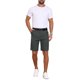thumbnail image 2 of INSPIRE CHIC Pantalones Cortos Formales para Hombre con Textura de Lino por Encima de la Rodilla con Bolsillos 34 Gris Oscuro, 2 of 6