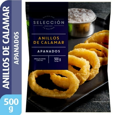 Anillos De Calamar Apanados 500 G Selección