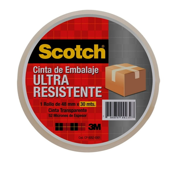 Cinta de Embalaje Ultra Resistente 48 mm x 30 m, 1 Un