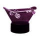 thumbnail image 3 of Lampara Ilusion 3D Skate de 7 colores, Base touch, 3 of 7