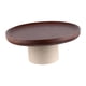 thumbnail image 4 of Soporte Para Tartas, Plato Para Servir Aperitivos, Plato De Madera, Pedestal De Arcilla, Hecho A Mano, Resistente, Tamaño L, 4 of 5