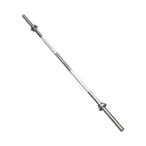 Genérico - Barra Preolímpica Recta 120 Cm Con Tuercas
