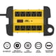 thumbnail image 2 of Protector contra sobretensiones Power Strip CRST de alta resistencia, 10 salidas 2800J, 2 of 6