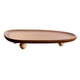 thumbnail image 1 of Bandeja De Madera Servicio De Madera Pedestal De Madera Madre Para Bocadillo De Té Estilo De Café C, 1 of 5
