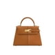 thumbnail image 1 of Bolso JW PEI Elise para mujer, asa superior, color ámbar, de piel vegana, 1 of 3