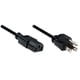 thumbnail image 2 of Cable de alimentación MANHATTAN 1,8 m IEC C13 a NEMA 5-15, 2 of 7