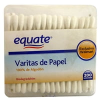 Varitas De Papel Caja 200 Un Equate