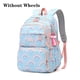 thumbnail image 1 of Rolling School Bags for Girls Backpack Children Waterproof School Backpacks with Wheels Middle School Trolley Luggage Back Pack, 1 of 3